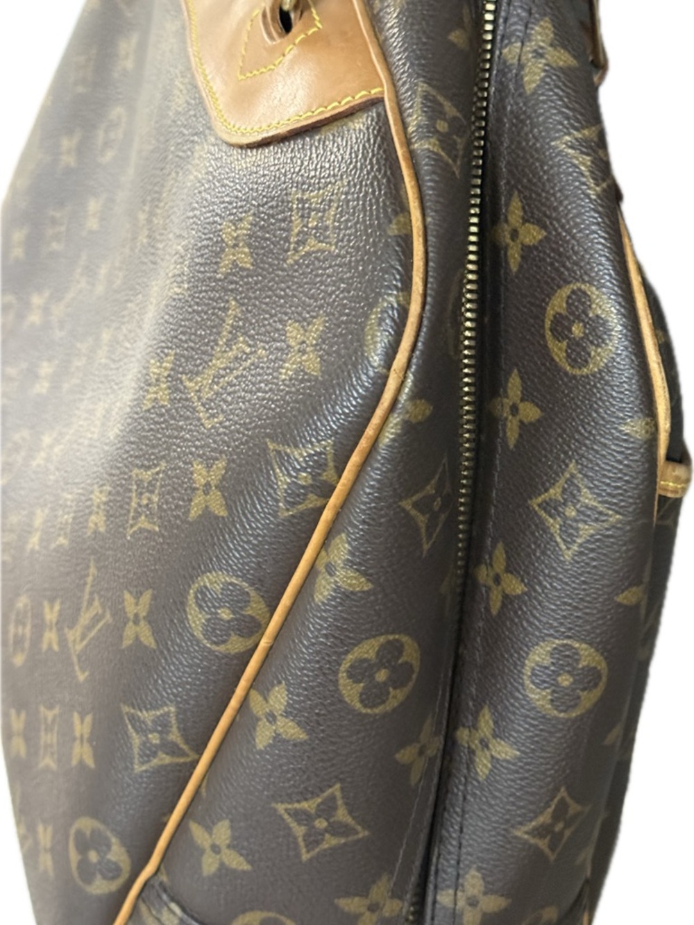 Louis Vuitton Monogram Deauville with Vachetta UNISEX hardware for strap NI - Picture 11 of 11